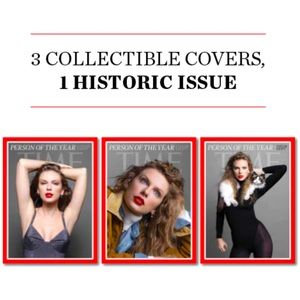 All 3 Collectible Covers of Taylor Swift Time Magazine ❤️⭐️